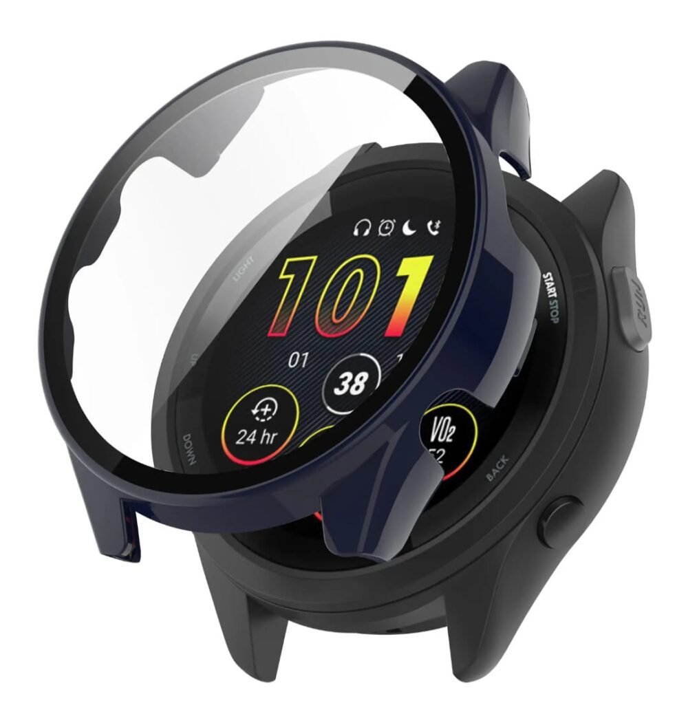 Garmin Compatible Screen protector with case for Forerunner 265