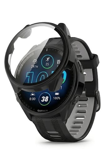 Garmin Forerunner 965 Screen Protector with Premium case