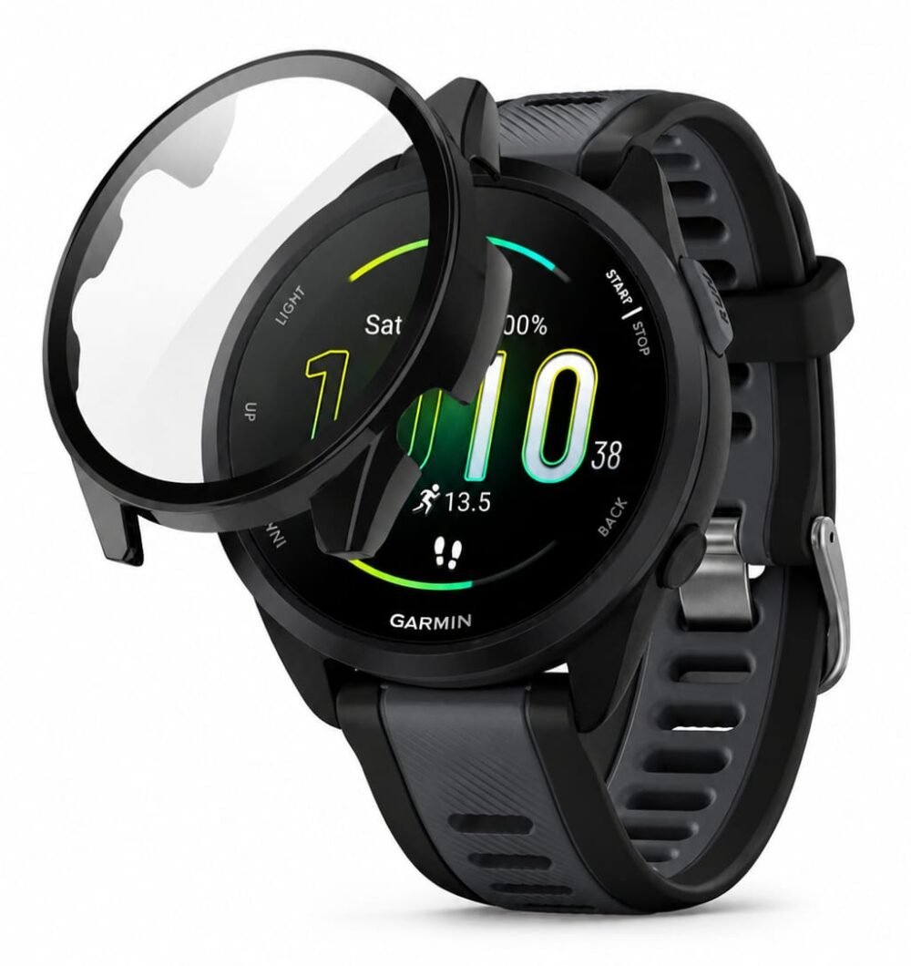 Garmin Forerunner 165 Screen Protector with Premium case