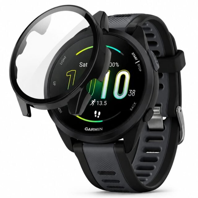 Garmin Forerunner 165 Screen Protector with Premium case